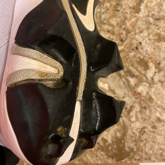 Nike Mike Trout Baseball Cleats - Light Gray and Black - Picture 8 of 10